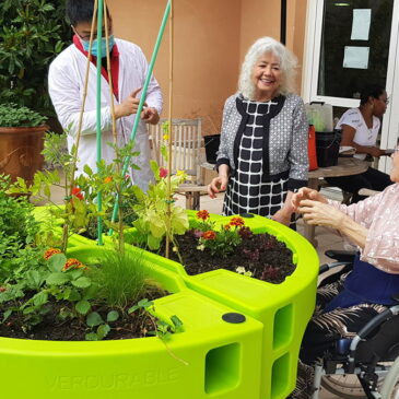 Hortense s’invite dans le jardin thérapeutique au Canada avec CDS Boutique